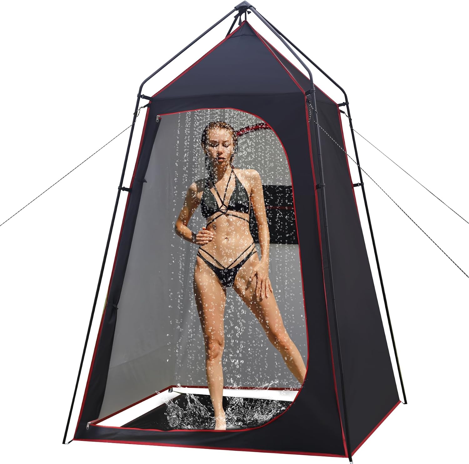 Outdoor Camping Toilet Tent - Camping Shower Tent, Portable Outdoor Privacy
