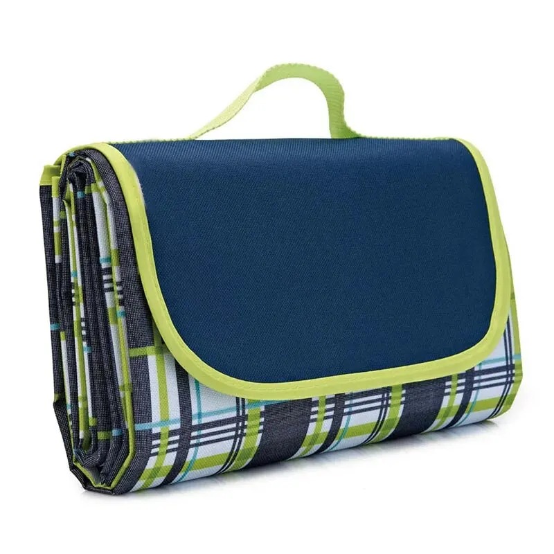 Outdoor Camping Rug - Camping Beach Mat Plaid Portable Hiking