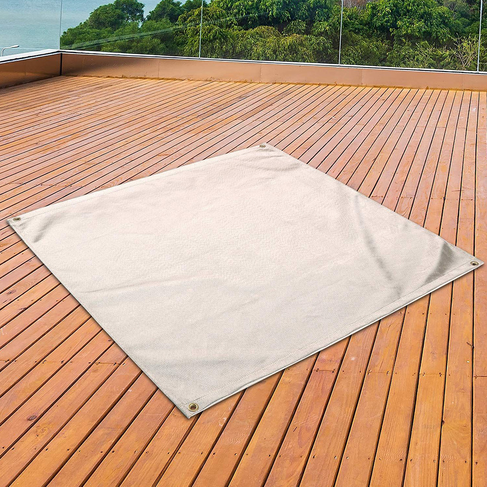 Outdoor Camping Fire Pit - 1Pcs Fire Pit Flame Resistant Mat