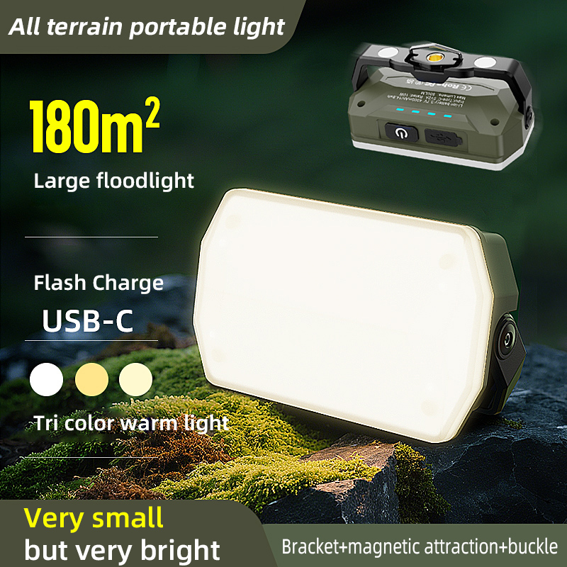 Outdoor Camping House - Camping Lantern Rechargeable Outdoor Hang Tent