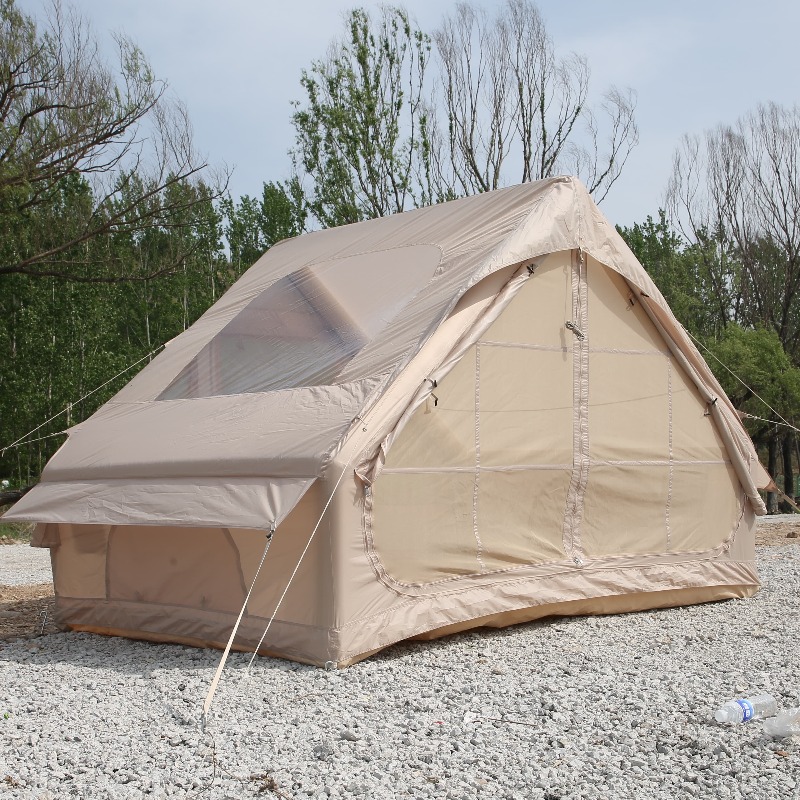 Outdoor Camping Inflatable Tent - XMSJ Elegant Four-Season Inflatable Tent Quick