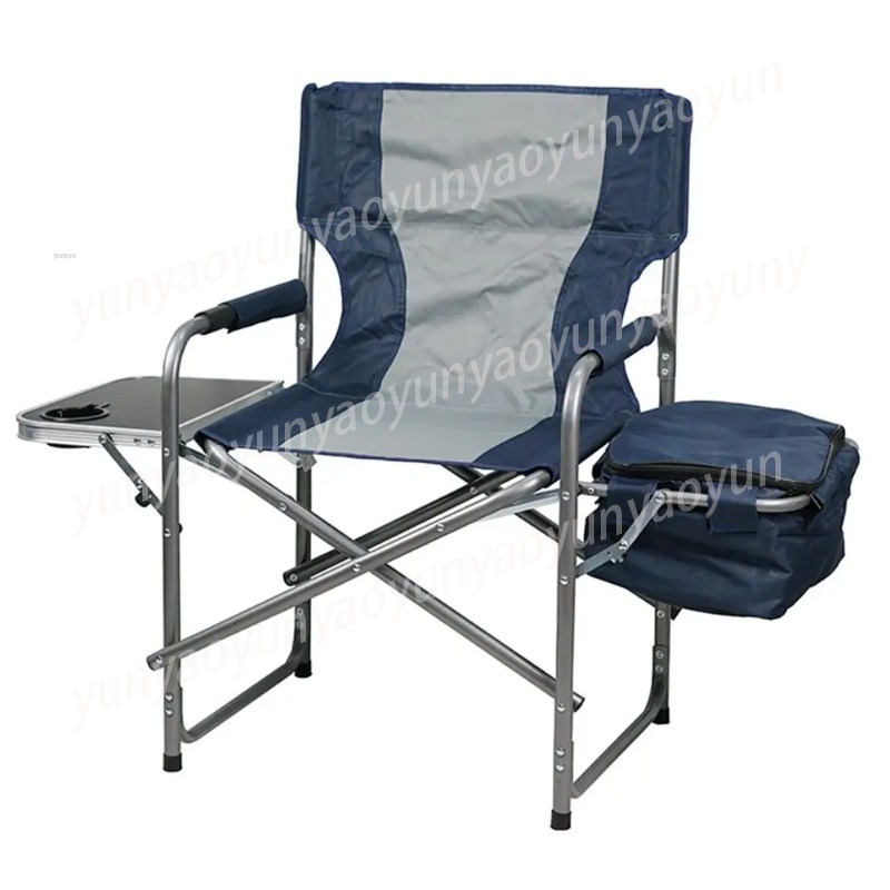 Outdoor Camping Table With Storage - Camping Chair Foldable Portable Garden Patio