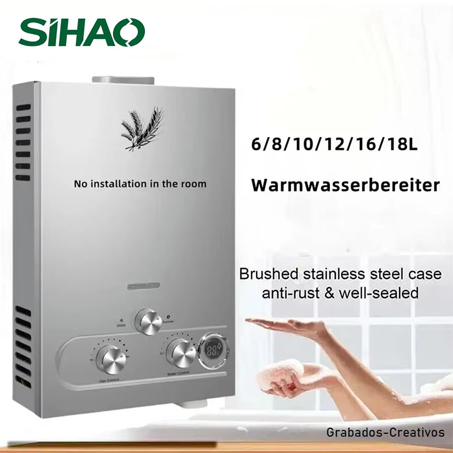 Outdoor Camping Water Heater - SIHAO LPG Propane Butane Liquefied Petroleum