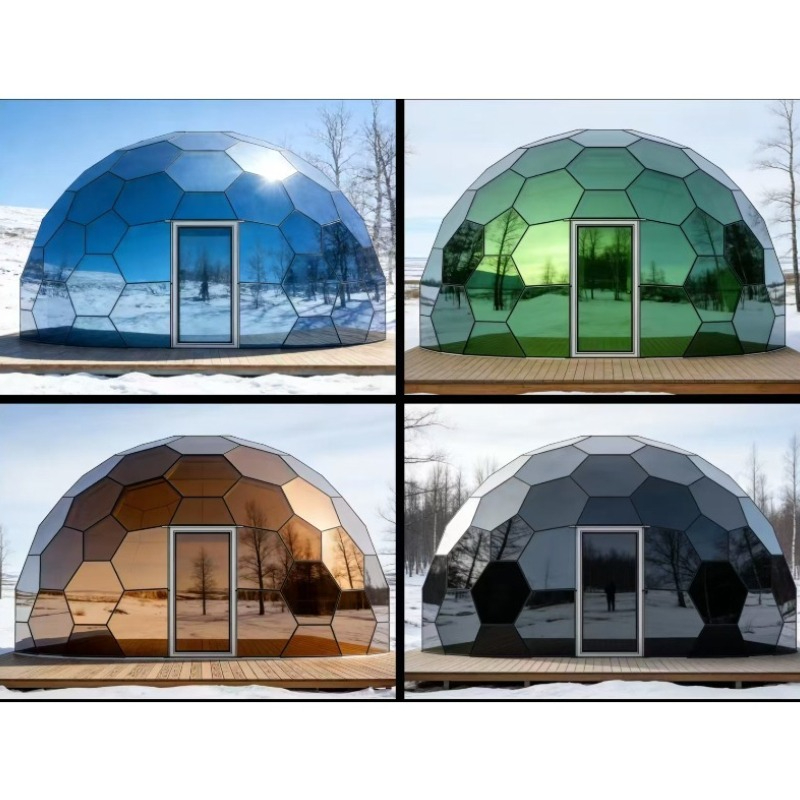 Outdoor Camping Dome - Outdoor Glamping Dome Tent Geodesic Greenhouse