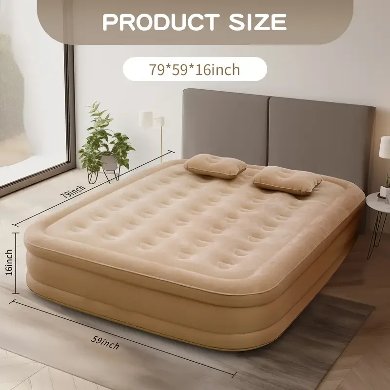 Inflatable Mattress - Interior Air Mattress Glamping Mats PVC