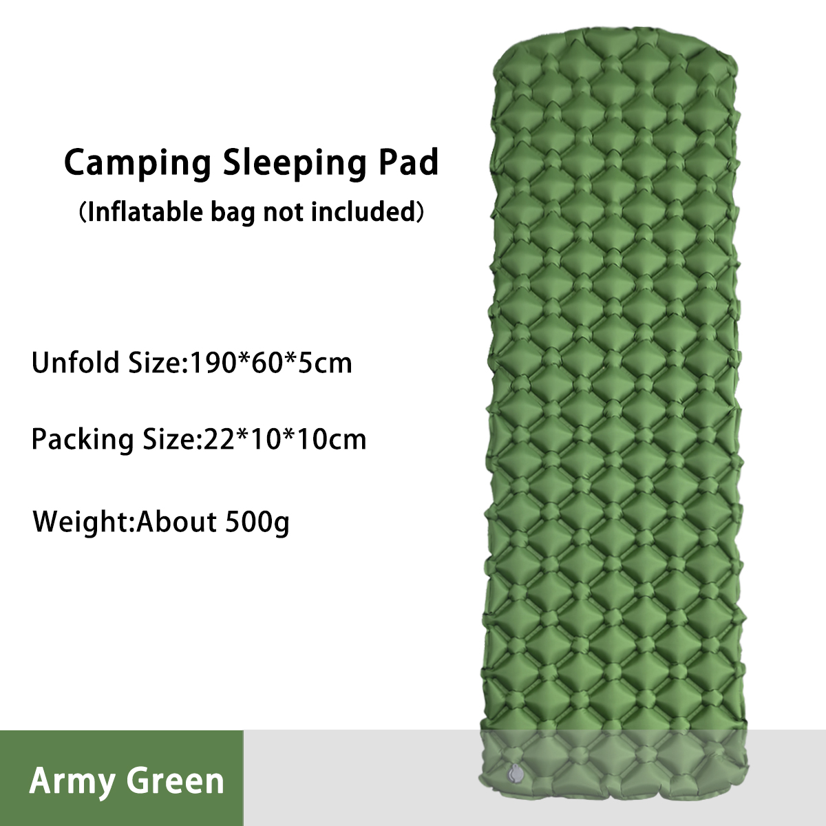 Outdoor Camping House - Camping Inflatable Mattress in Tent Folding