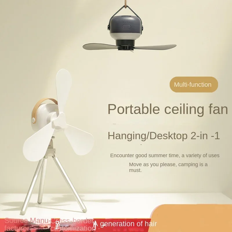 Portable Rechargeable Ceiling  - Outdoor Camping Fan recension och pris
