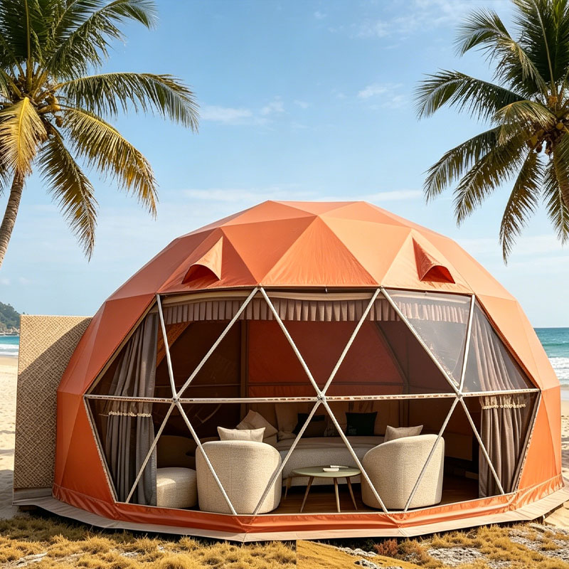 Luxury Glamping Dome House Geo - Outdoor Camping Dome recension och pris