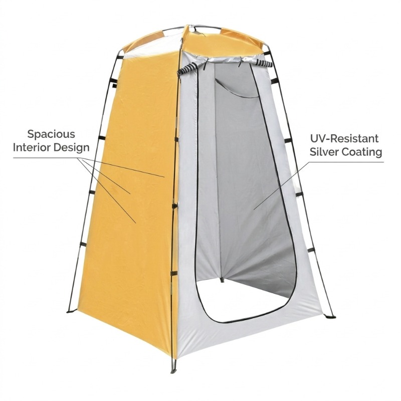 Portable Privacy Shower Tent O - Outdoor Camping Dome recension och pris