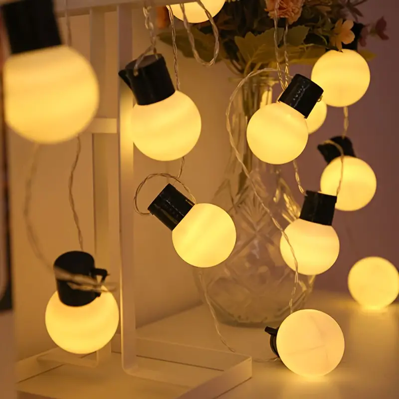 Holiday Balls String Lights In - Outdoor Camping House recension och pris