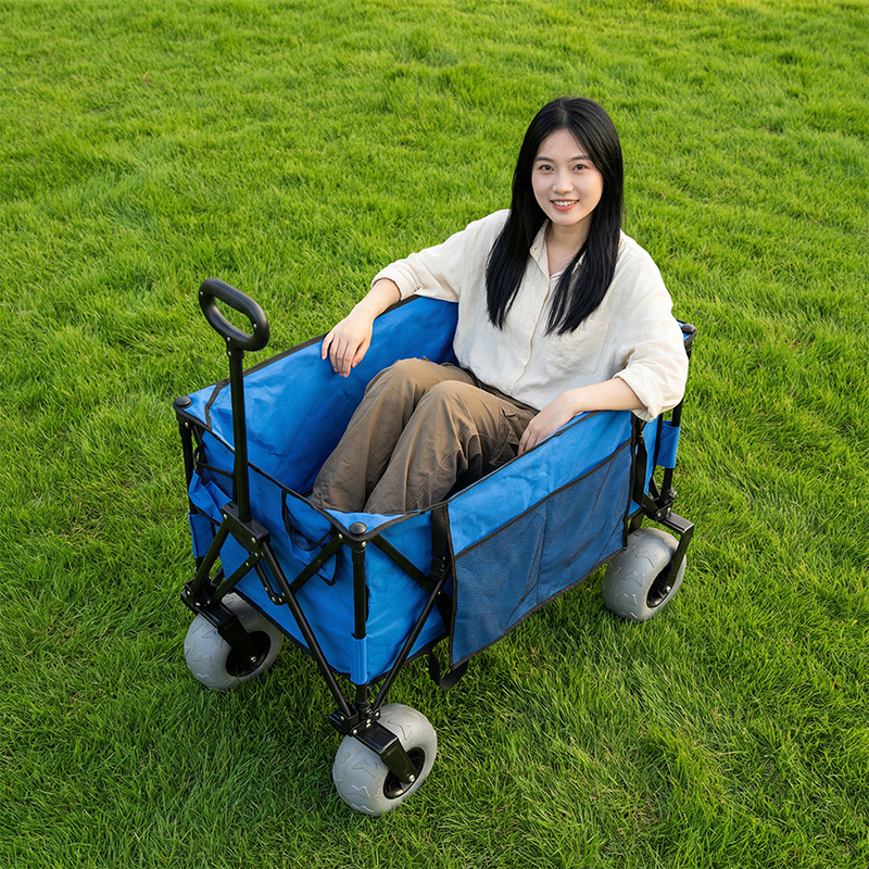 Foldable Metal Beach Wagon Qui - Outdoor Camping Wagon recension och pris