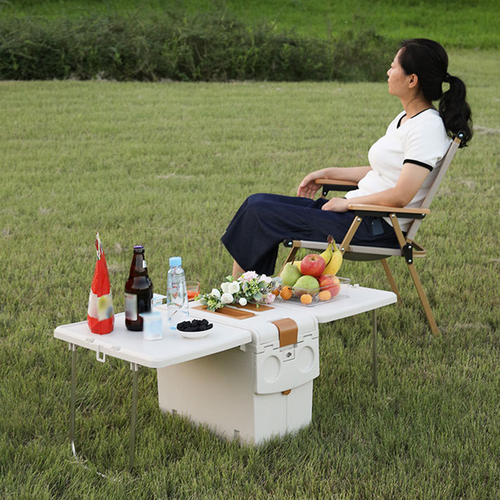 Multifunctional Camping Foldin - Outdoor Camping Table With Storage recension och pris