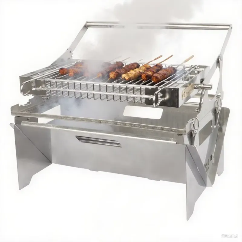 Custom Foldable Portable Campf - Outdoor Camping Fire Pit recension och pris