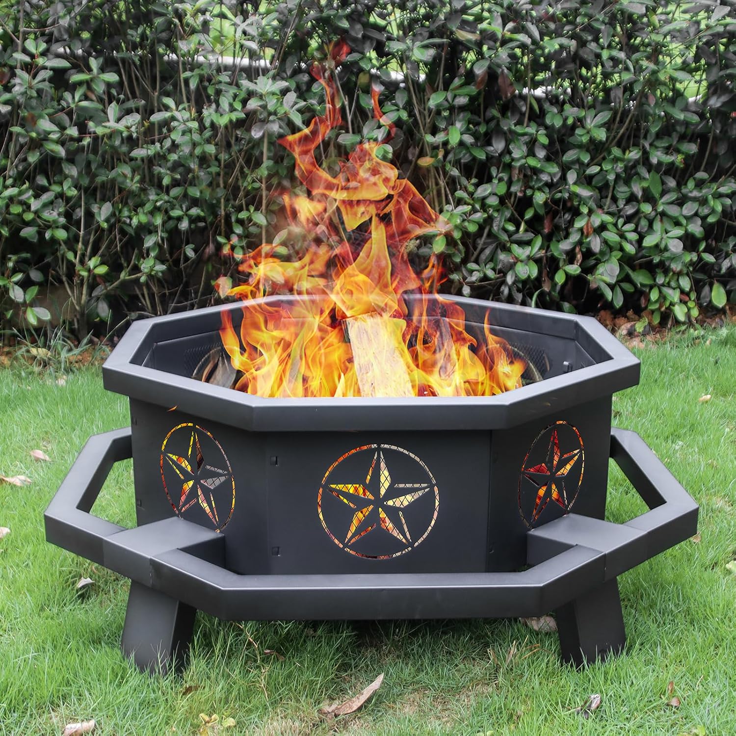 Outdoor Fire Pit with Fire Pok - Outdoor Camping Fire Pit recension och pris