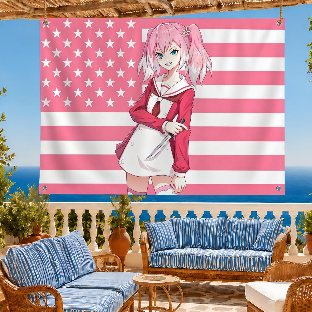 Talentless Nana Flags Fan Bann - Outdoor Camping Fan recension och pris