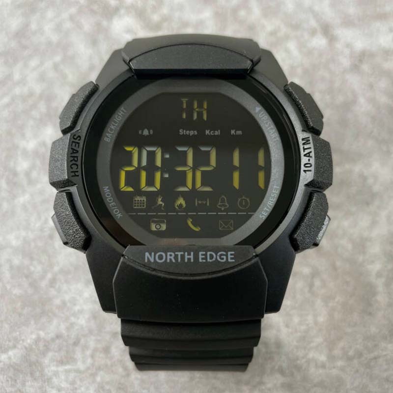 North Edge Digital Watch AK Se - Outdoor Camping Zone recension och pris