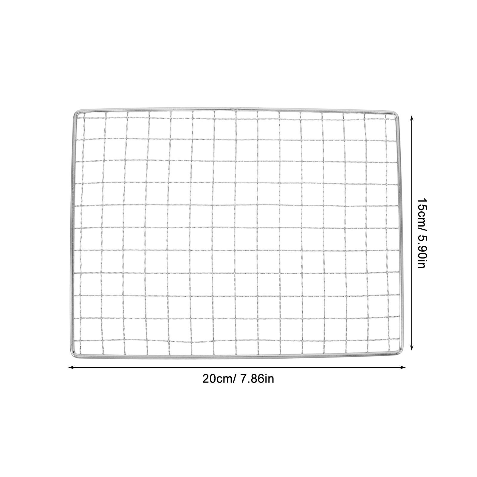 Stainless Steel Grill Mat Non  - Outdoor Camping Grill recension och pris