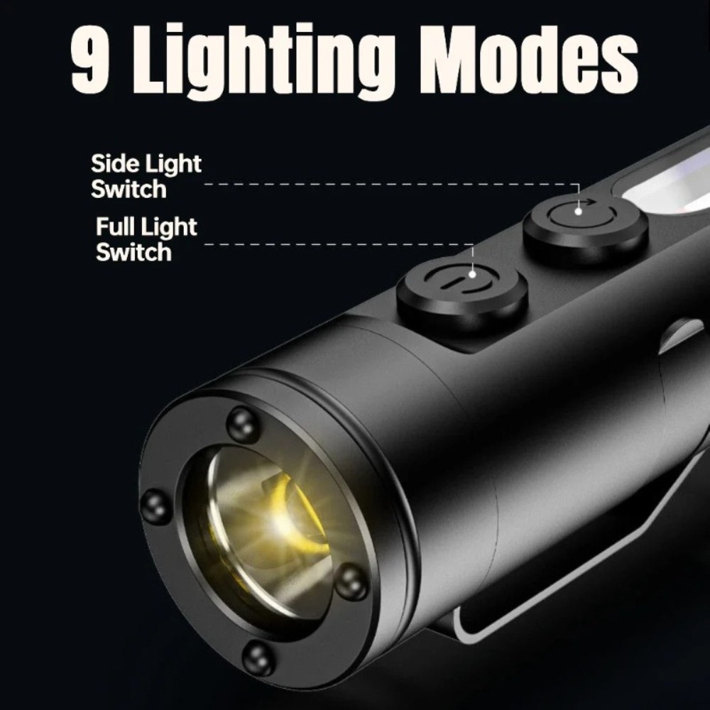 Mini Outdoor Flashlight Type C - Outdoor Camping Lights recension och pris