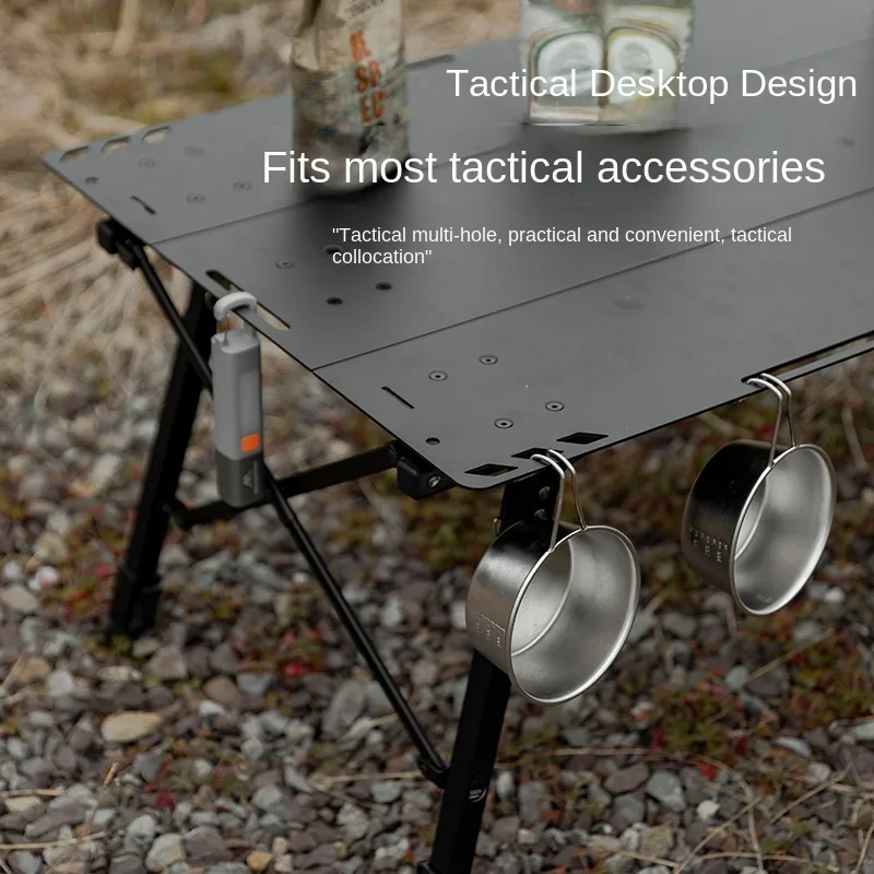 MOUNTAINHIKE RUpgrade Portable - Outdoor Camping Table With Storage recension och pris
