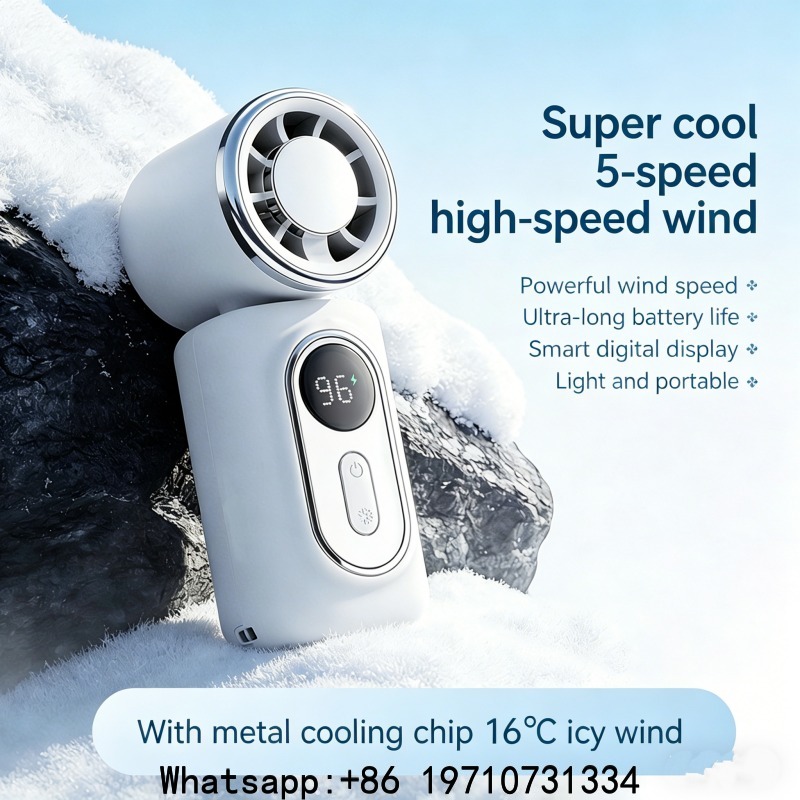 Portable Handheld Fan Mini Cli - Outdoor Camping Fan recension och pris