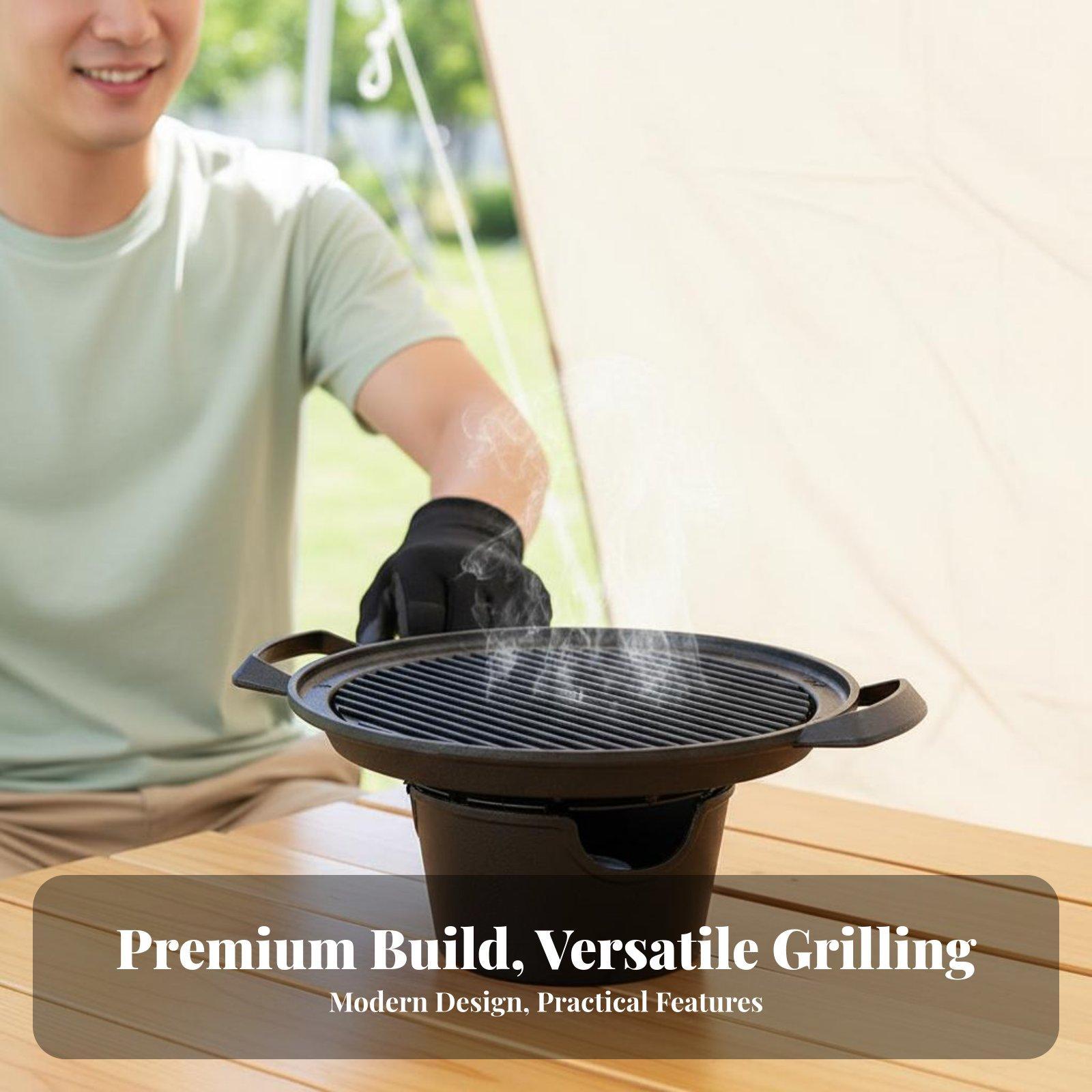 Outdoor Grill Mini Tabletop BB - Outdoor Camping Grill recension och pris