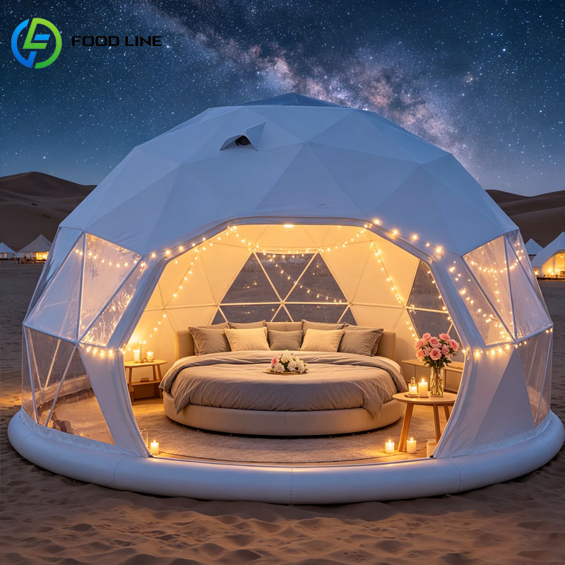 Prefabricated Glamping House G - Outdoor Camping Dome recension och pris