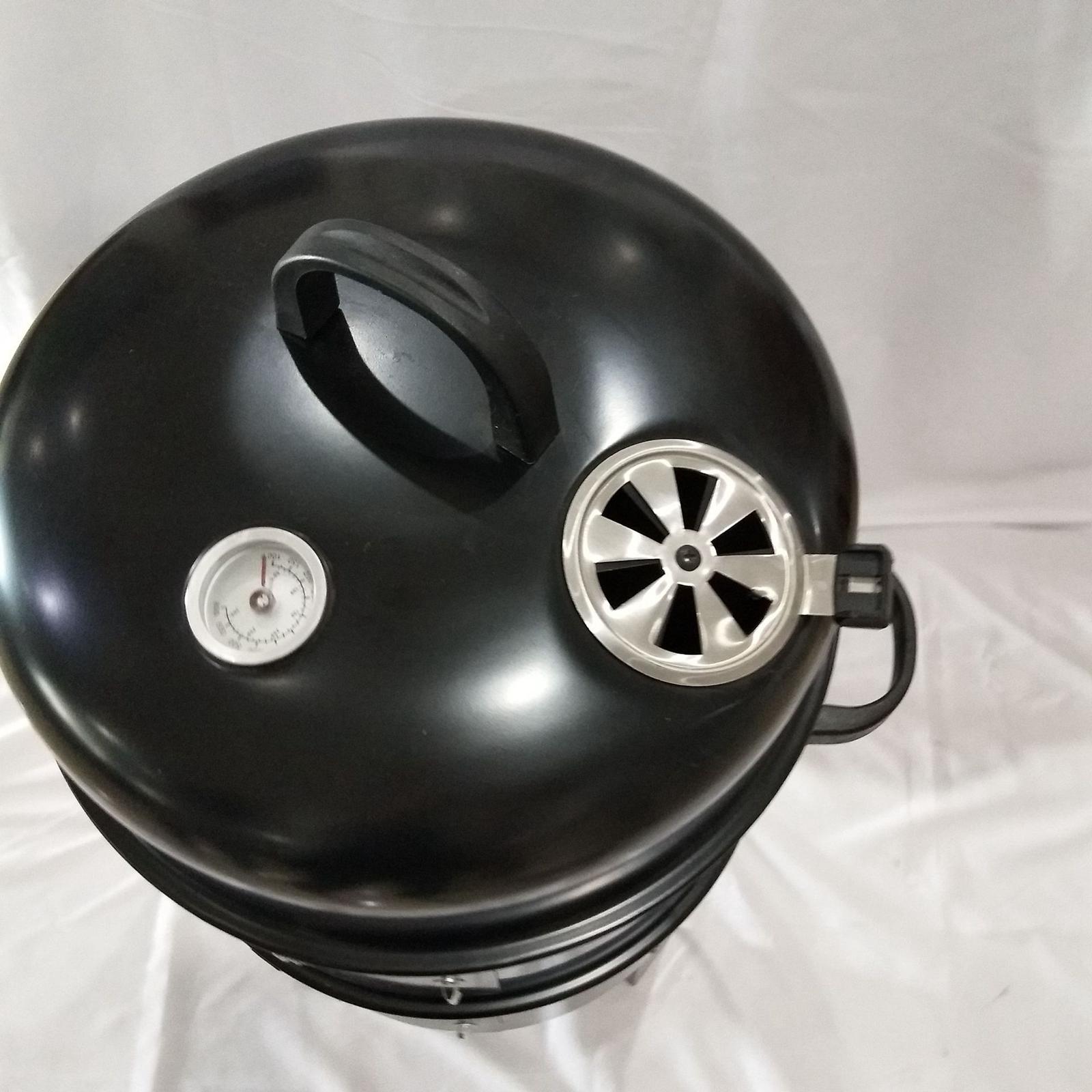 Vertical BBQ Grill Cooker Char - Outdoor Camping Fire Pit recension och pris