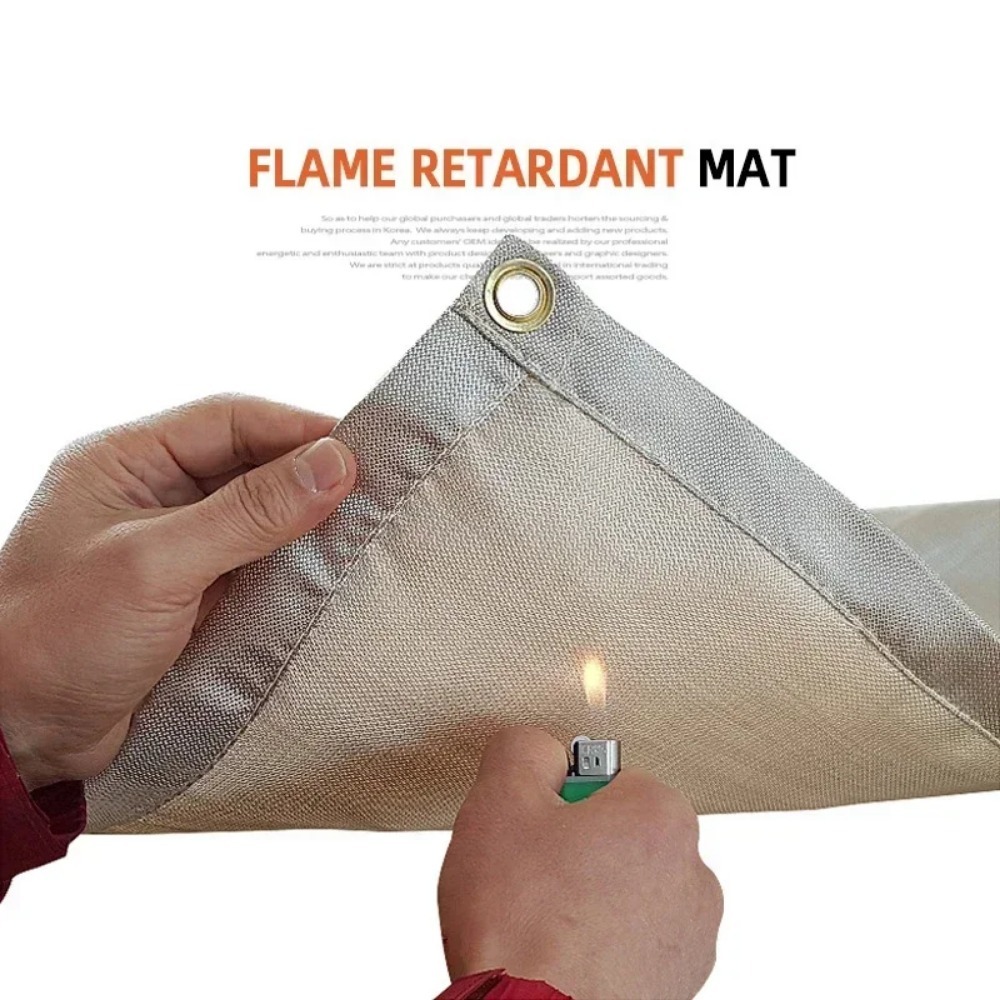 High Temperature Fire Blanket  - Outdoor Camping Rug recension och pris
