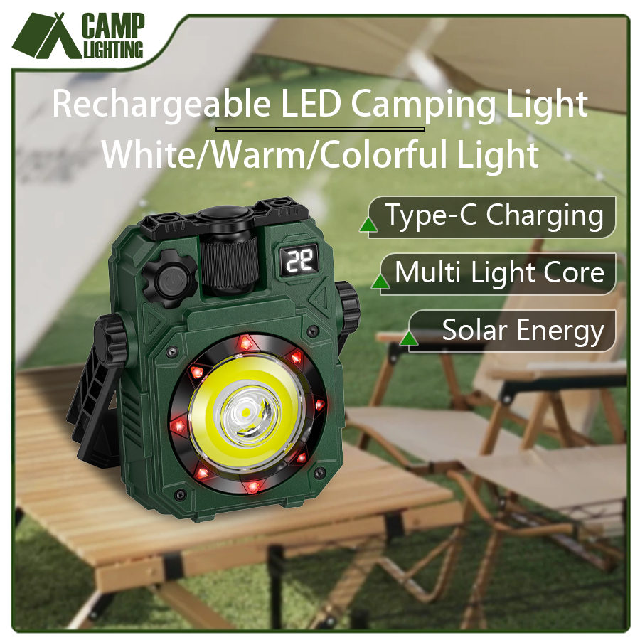 3600MaH Rechargeable Work Ligh - Outdoor Camping Lights recension och pris
