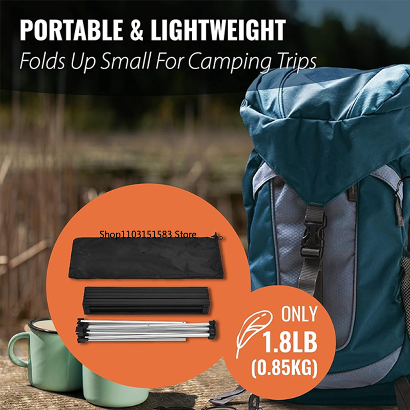 Portable Folding Stool Lightwe - Outdoor Camping Rug recension och pris