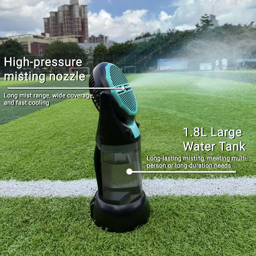 10000mAh Por Water Mist Fan De - Outdoor Camping Fan recension och pris