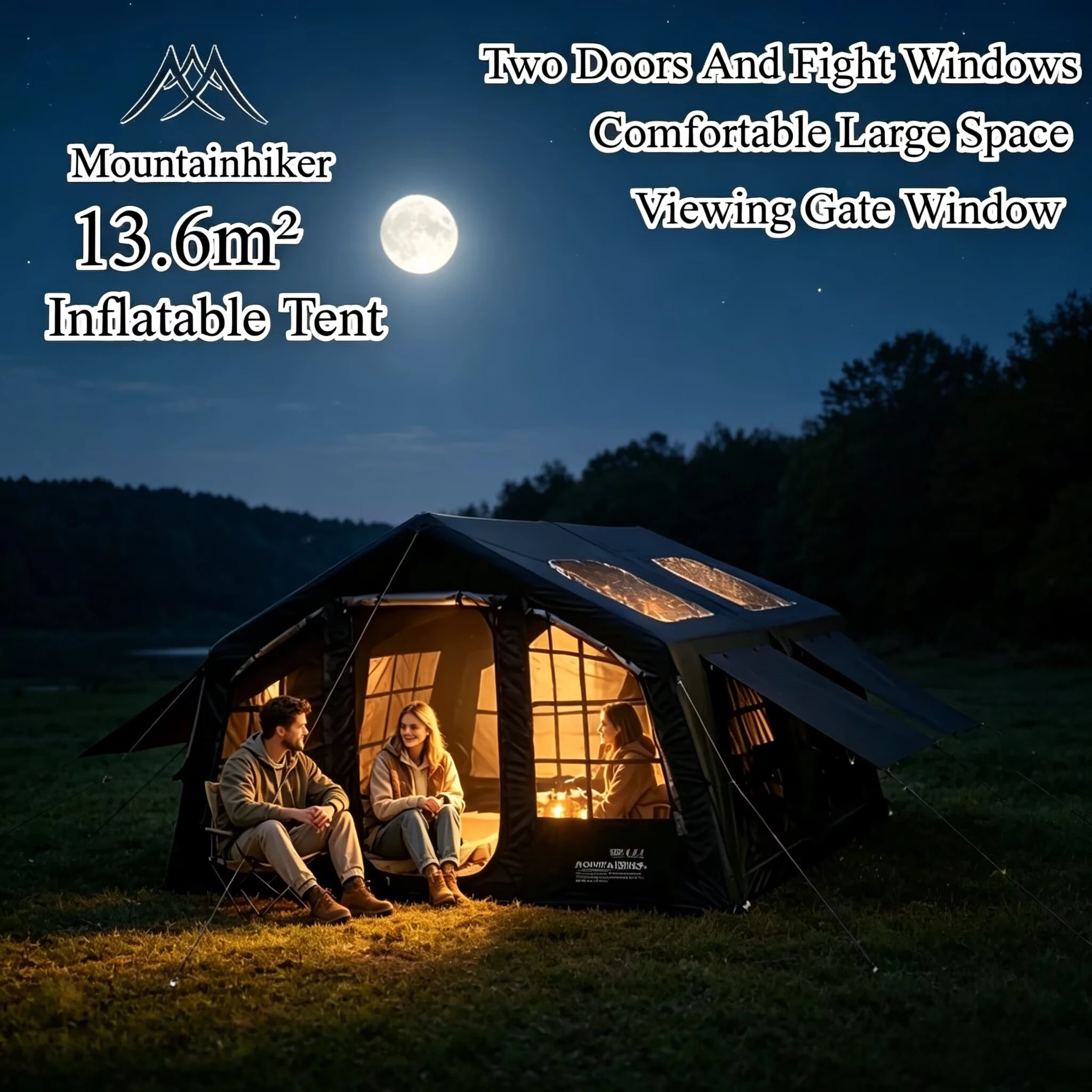 Mountainhiker Inflatable Campi - Outdoor Camping Inflatable Tent recension och pris