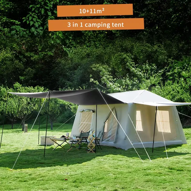 New Design Heat Insulation Lar - Outdoor Camping Inflatable Tent recension och pris