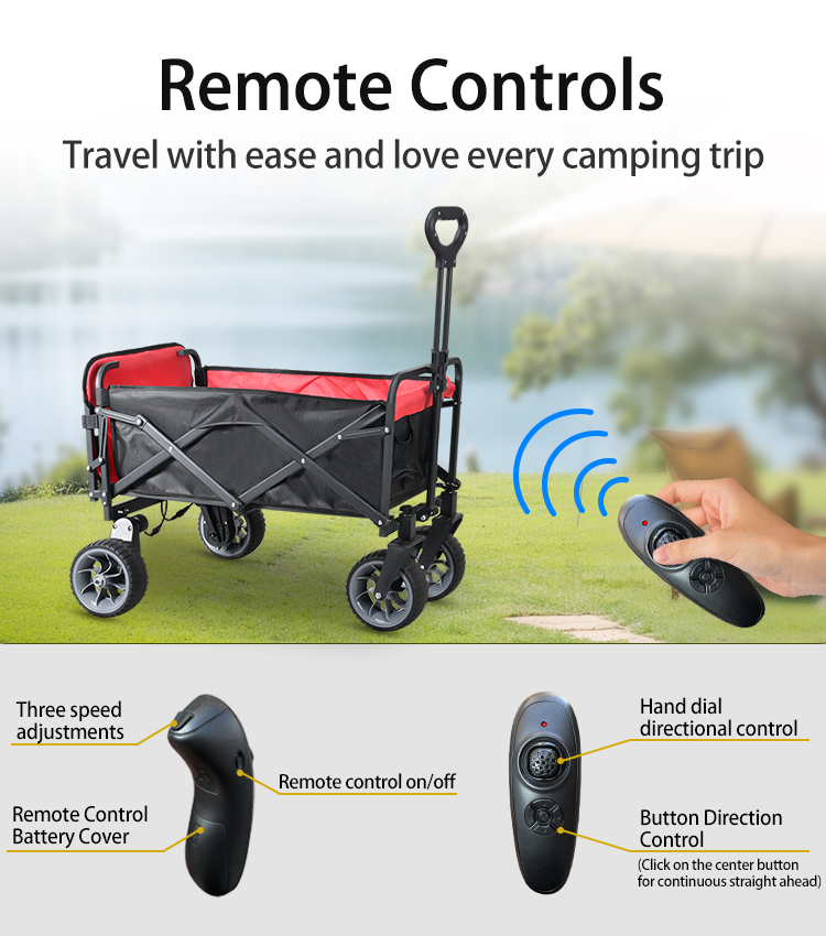 Electric Camping Wagon Cart Fo - Outdoor Camping Wagon recension och pris