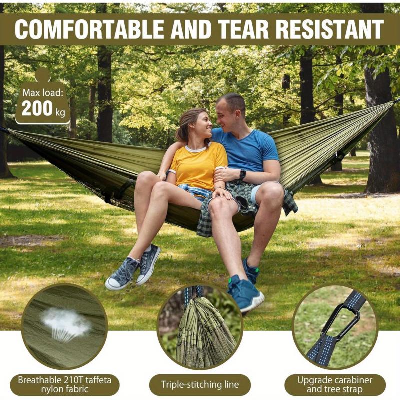 2-In-1 Camping Hammock With Mo - Outdoor Camping Bug Zapper recension och pris