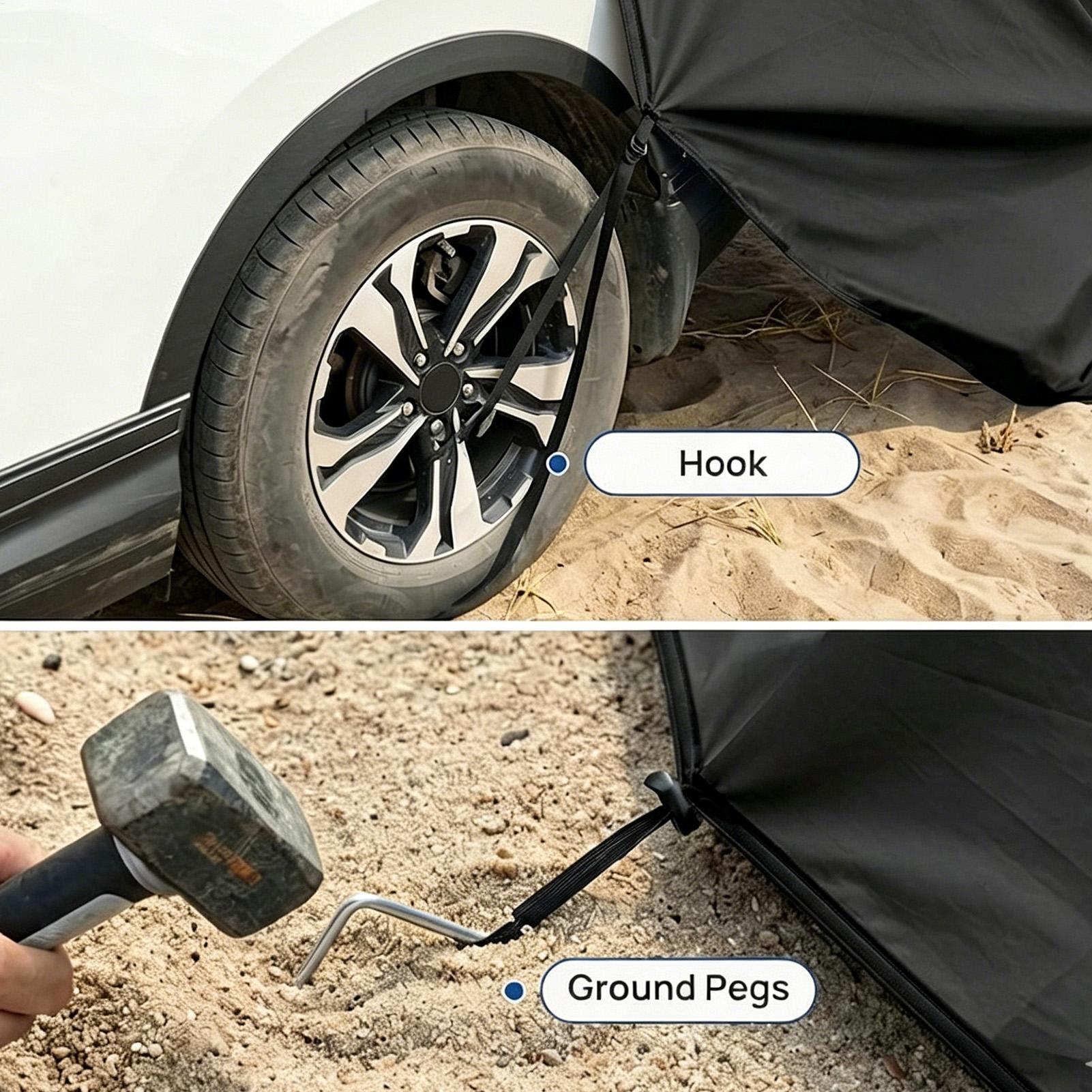 SUV Trunk Tent Car Trunk Priva - Outdoor Camping House recension och pris