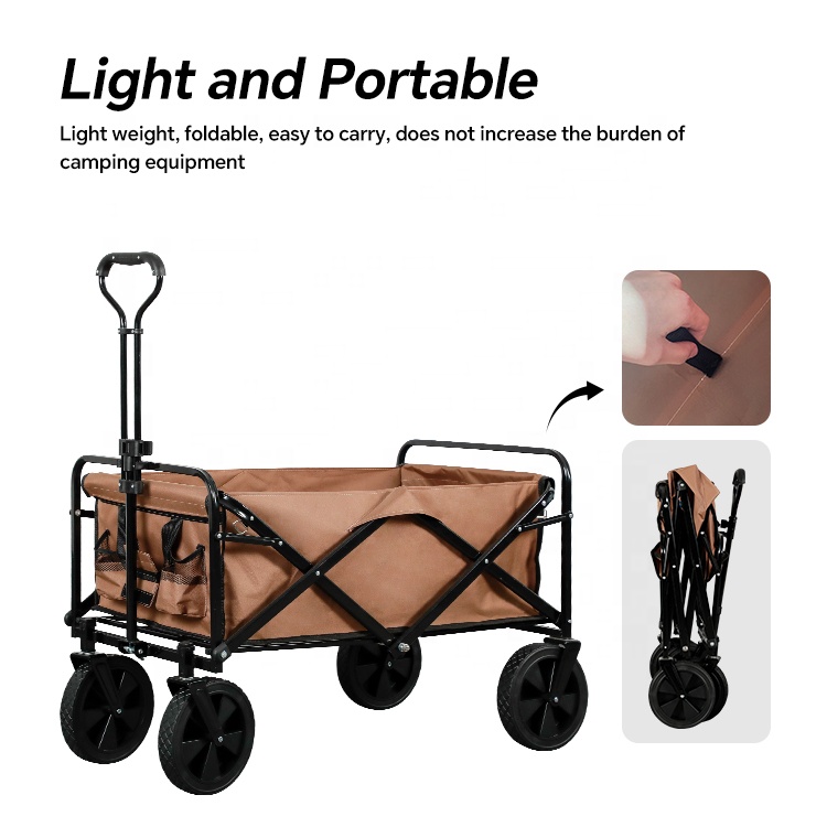 HOMFUL Fishing Bollerwagen Col - Outdoor Camping Wagon recension och pris