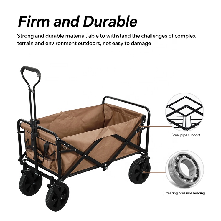 HOMFUL Fishing Bollerwagen Col - Outdoor Camping Wagon recension och pris