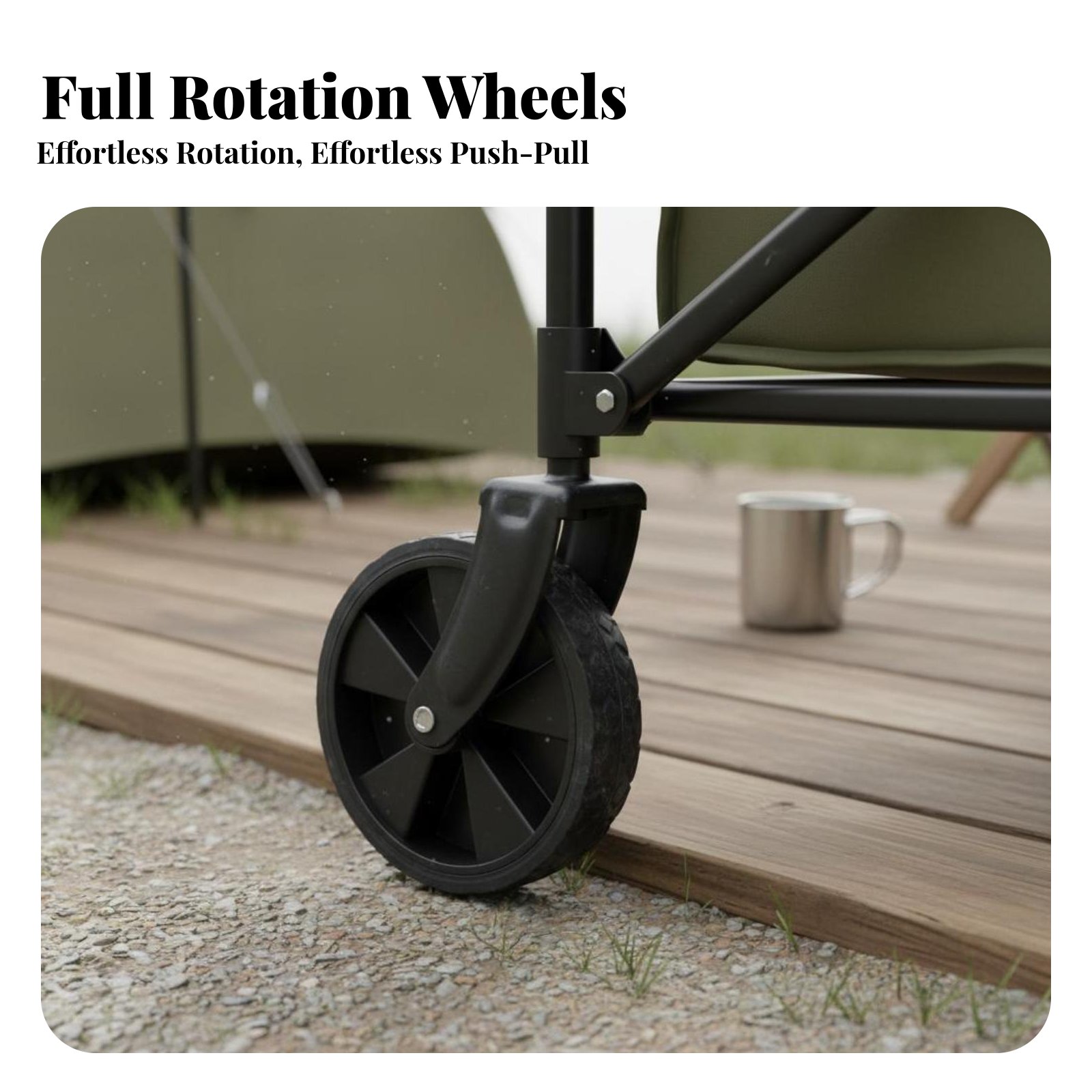 Camping Cart Wheel Multi-Terra - Outdoor Camping Wagon recension och pris