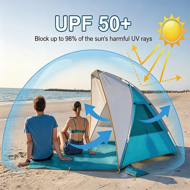 Beach tent outdoor sun protect - Outdoor Camping Dome recension och pris