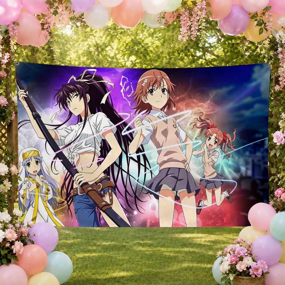 A Certain Magical Index Flags  - Outdoor Camping Fan recension och pris
