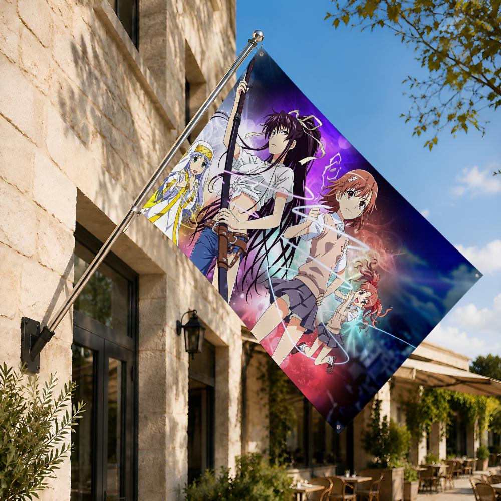 A Certain Magical Index Flags  - Outdoor Camping Fan recension och pris
