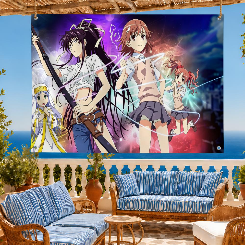 A Certain Magical Index Flags  - Outdoor Camping Fan recension och pris