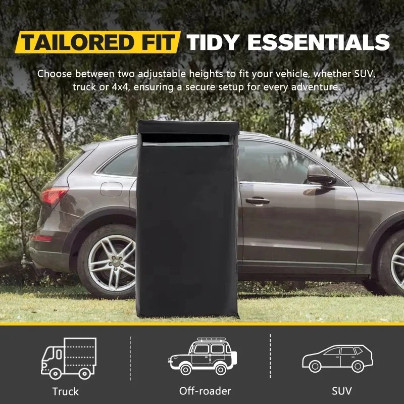 Adjustable Height Car Side Toi - Outdoor Camping Toilet Tent recension och pris