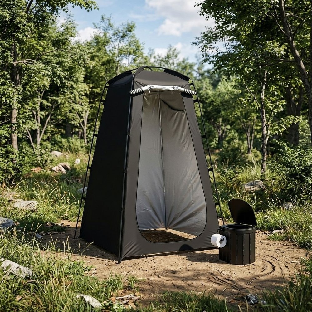 Outdoor Portable Toilet Tent,  - Outdoor Camping Toilet Tent recension och pris