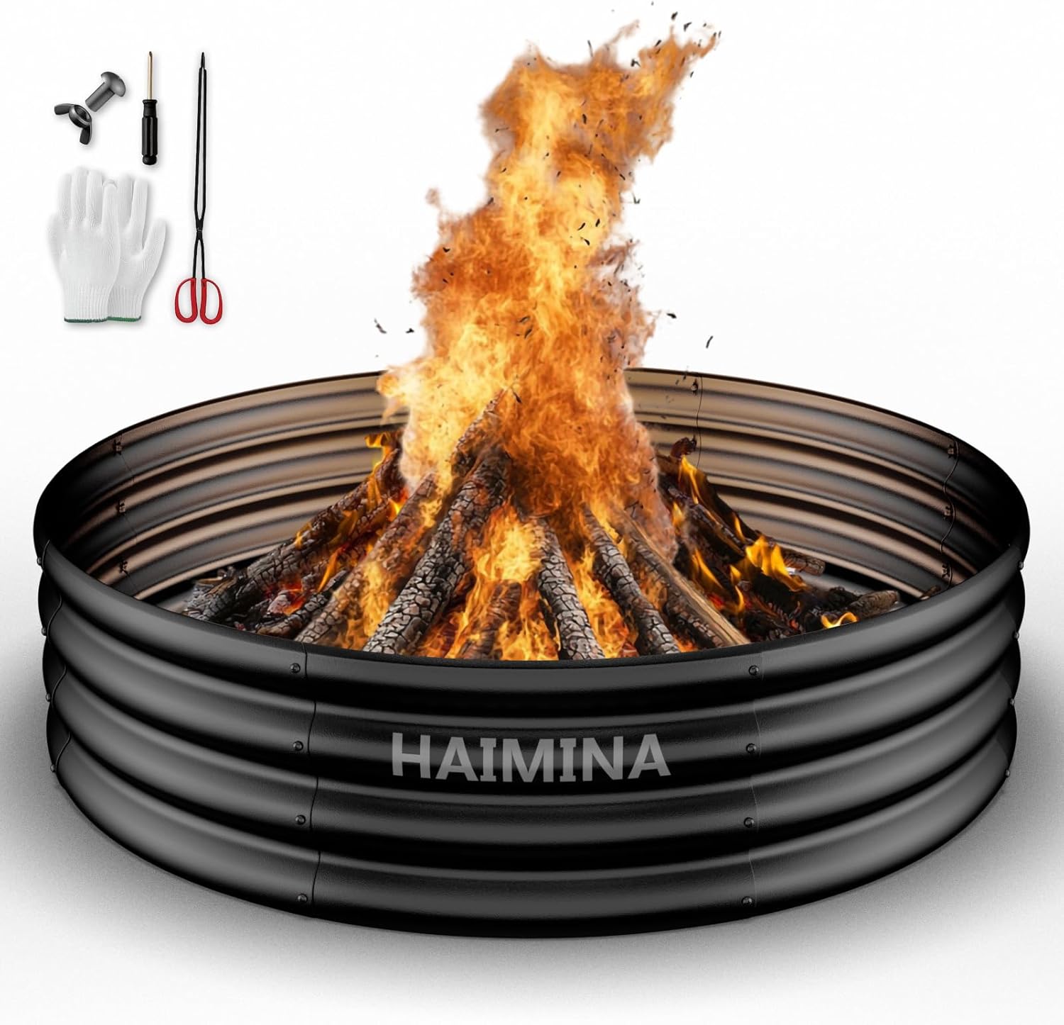 36 Inch Heavy Duty Fire Pit Ri - Outdoor Camping Fire Pit recension och pris