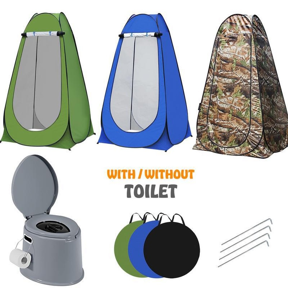 Outdoor Pop-Up Privacy Tent fo - Outdoor Camping Toilet Tent recension och pris