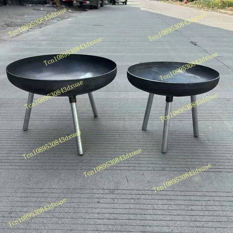 80cm Large Cast Iron Fire Pit  - Outdoor Camping Fire Pit recension och pris