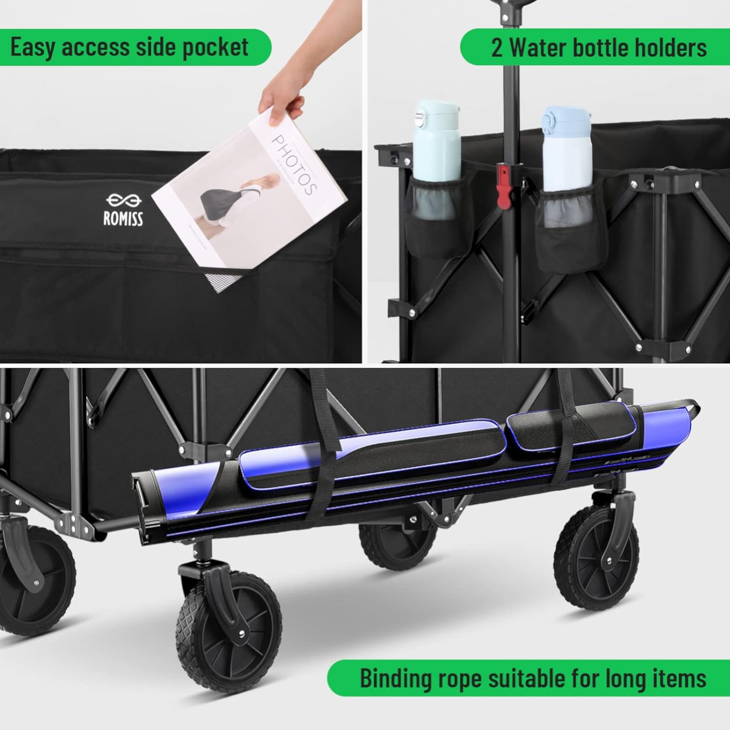 ODM Wholesale Folding Wagon wi - Outdoor Camping Wagon recension och pris