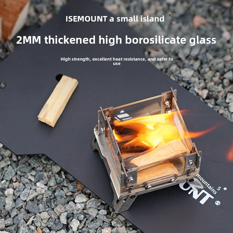 Outdoor Mini Grill Desktop Woo - Outdoor Camping Fire Pit recension och pris